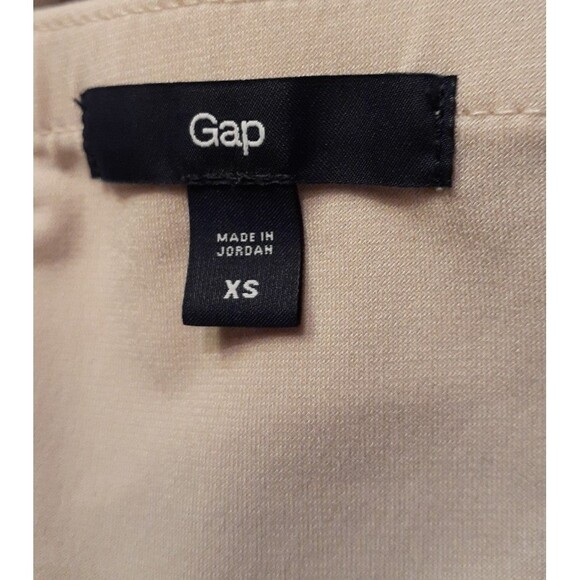 gap beige top xs   no sleeves  tan strapless tube top - Picture 2 of 2